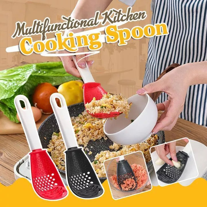 Potato Garlic Press Colander Spoon