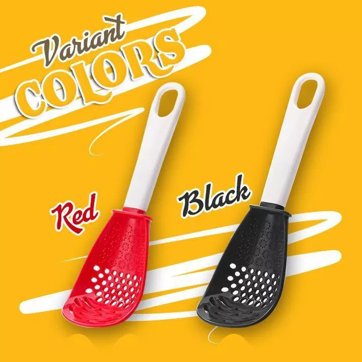 Potato Garlic Press Colander Spoon
