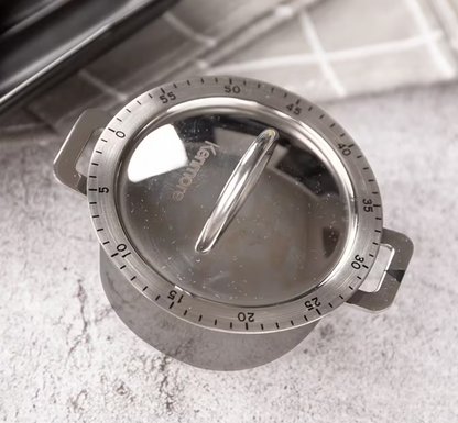 Stainless Steel Mechanical Kitchen Timer